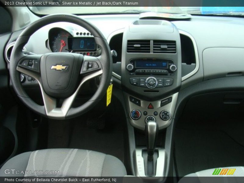 Silver Ice Metallic / Jet Black/Dark Titanium 2013 Chevrolet Sonic LT Hatch