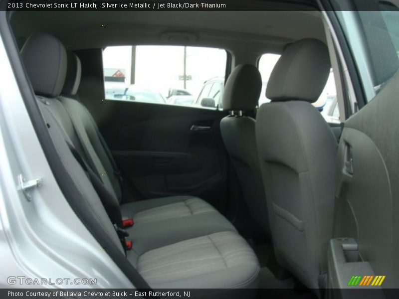 Silver Ice Metallic / Jet Black/Dark Titanium 2013 Chevrolet Sonic LT Hatch
