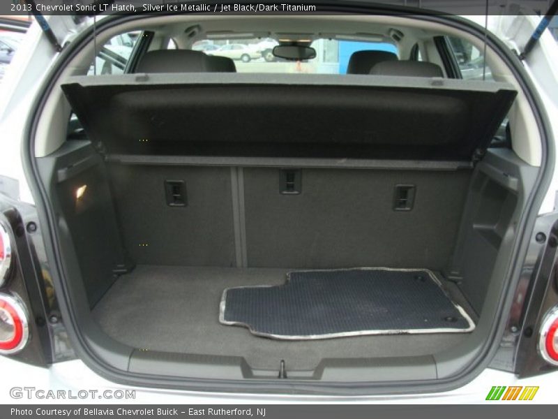 Silver Ice Metallic / Jet Black/Dark Titanium 2013 Chevrolet Sonic LT Hatch