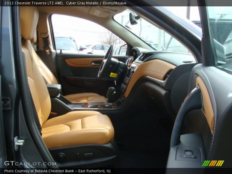 Cyber Gray Metallic / Ebony/Mojave 2013 Chevrolet Traverse LTZ AWD