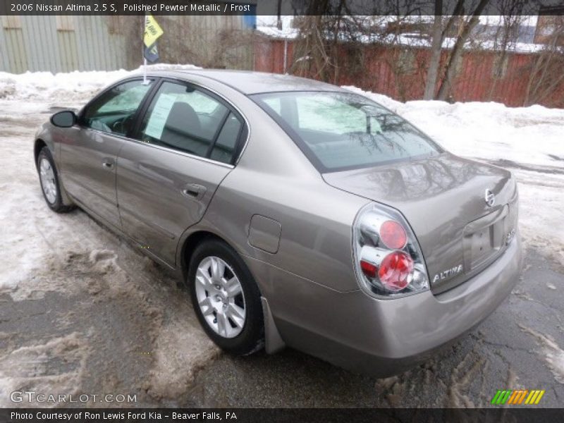 Polished Pewter Metallic / Frost 2006 Nissan Altima 2.5 S
