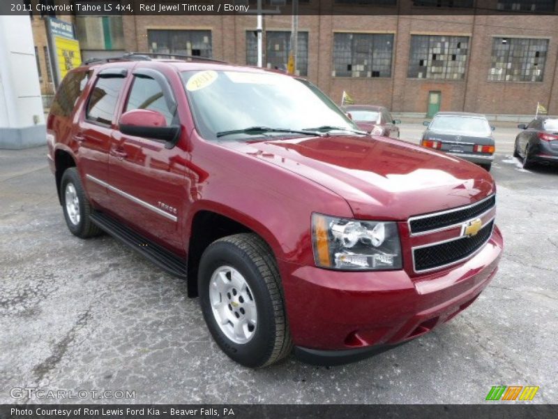 Red Jewel Tintcoat / Ebony 2011 Chevrolet Tahoe LS 4x4