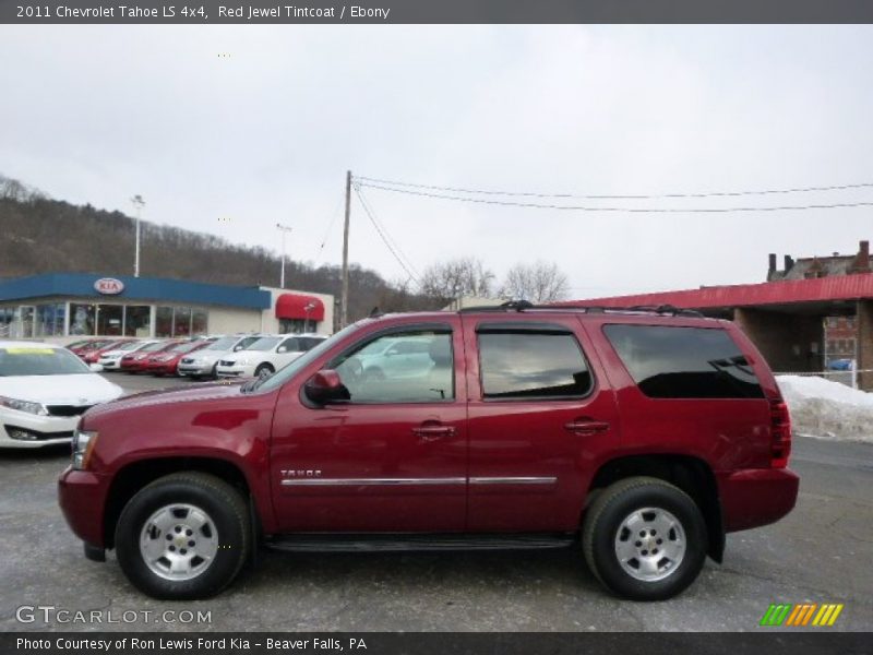 Red Jewel Tintcoat / Ebony 2011 Chevrolet Tahoe LS 4x4