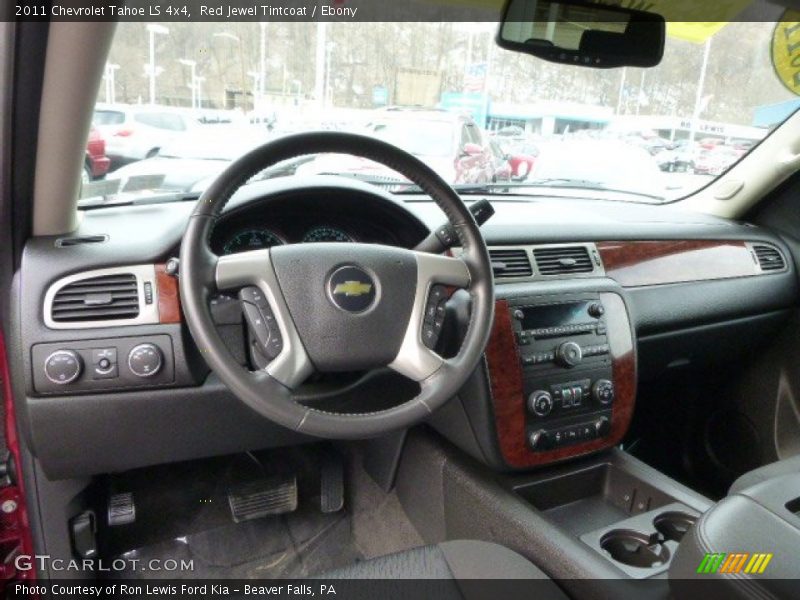 Red Jewel Tintcoat / Ebony 2011 Chevrolet Tahoe LS 4x4