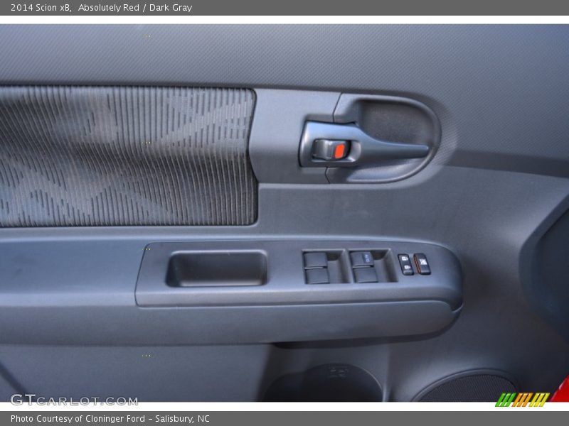 Absolutely Red / Dark Gray 2014 Scion xB