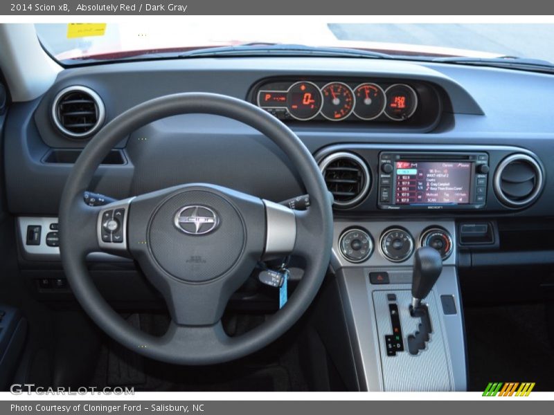 Dashboard of 2014 xB 