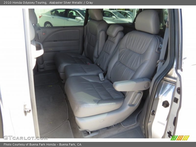 Alabaster Silver Metallic / Gray 2010 Honda Odyssey Touring