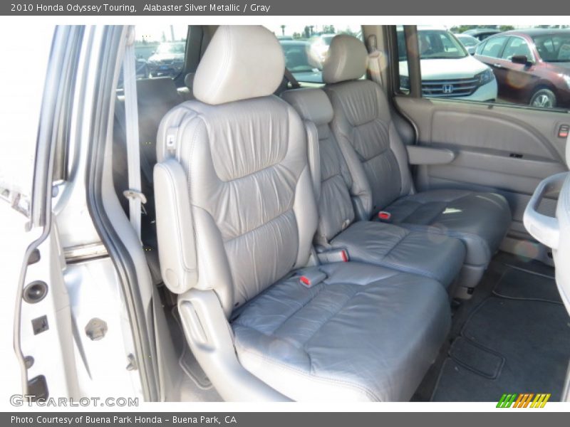 Alabaster Silver Metallic / Gray 2010 Honda Odyssey Touring