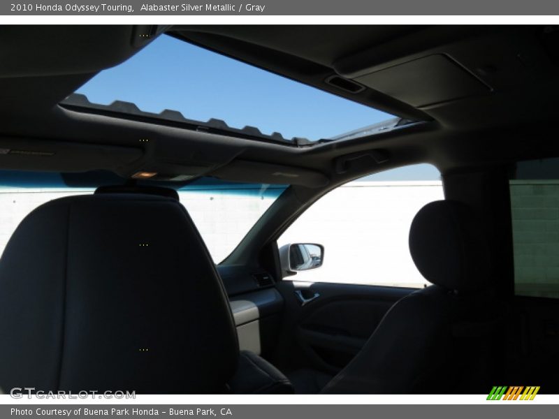 Alabaster Silver Metallic / Gray 2010 Honda Odyssey Touring