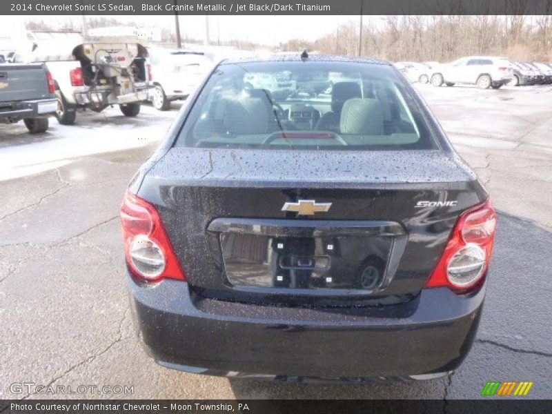 Black Granite Metallic / Jet Black/Dark Titanium 2014 Chevrolet Sonic LS Sedan