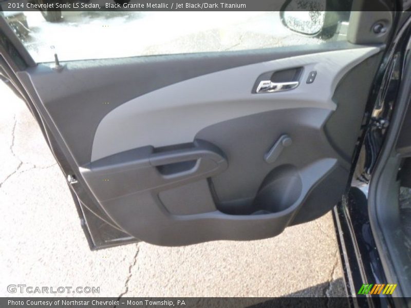 Black Granite Metallic / Jet Black/Dark Titanium 2014 Chevrolet Sonic LS Sedan