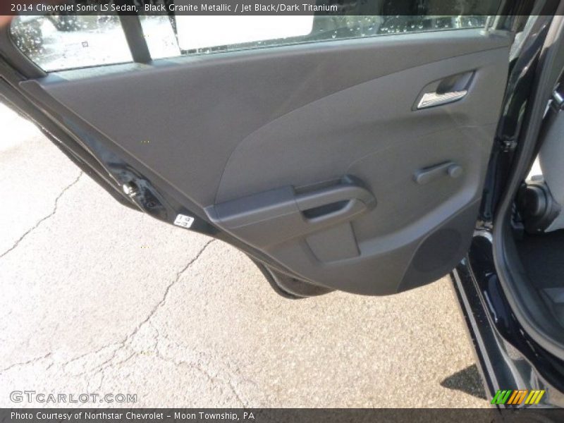 Black Granite Metallic / Jet Black/Dark Titanium 2014 Chevrolet Sonic LS Sedan
