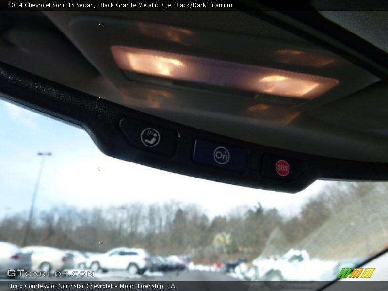 Black Granite Metallic / Jet Black/Dark Titanium 2014 Chevrolet Sonic LS Sedan