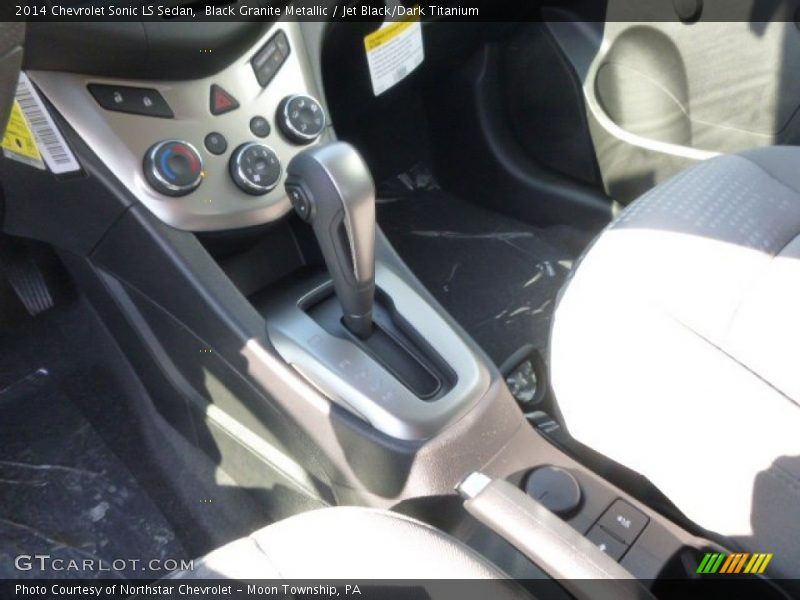 Black Granite Metallic / Jet Black/Dark Titanium 2014 Chevrolet Sonic LS Sedan