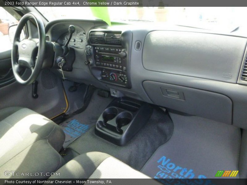 Chrome Yellow / Dark Graphite 2003 Ford Ranger Edge Regular Cab 4x4