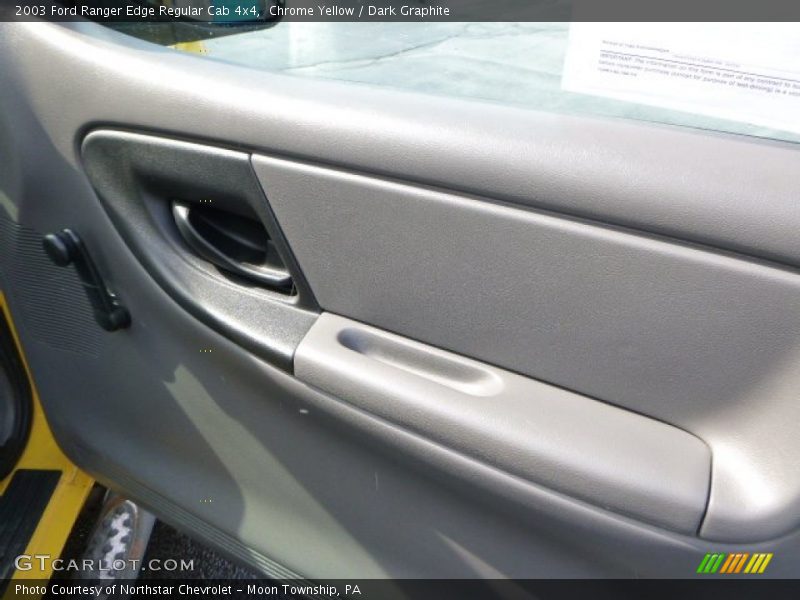 Chrome Yellow / Dark Graphite 2003 Ford Ranger Edge Regular Cab 4x4