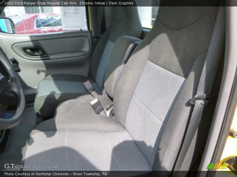 Chrome Yellow / Dark Graphite 2003 Ford Ranger Edge Regular Cab 4x4