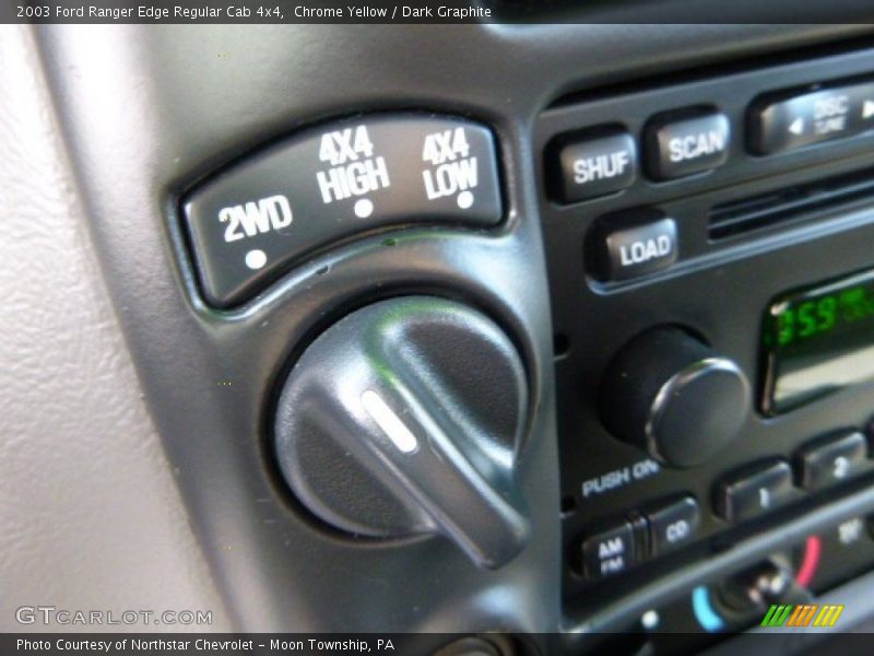 Chrome Yellow / Dark Graphite 2003 Ford Ranger Edge Regular Cab 4x4