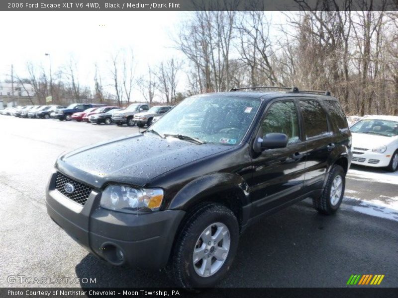 Black / Medium/Dark Flint 2006 Ford Escape XLT V6 4WD