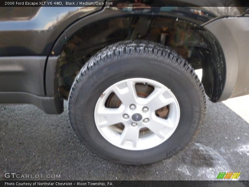 Black / Medium/Dark Flint 2006 Ford Escape XLT V6 4WD