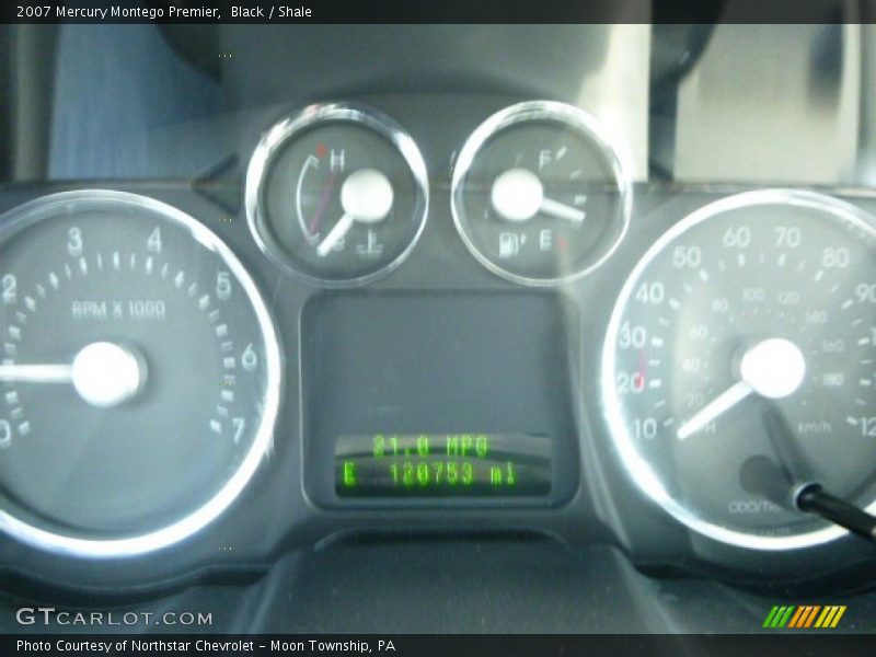 Black / Shale 2007 Mercury Montego Premier