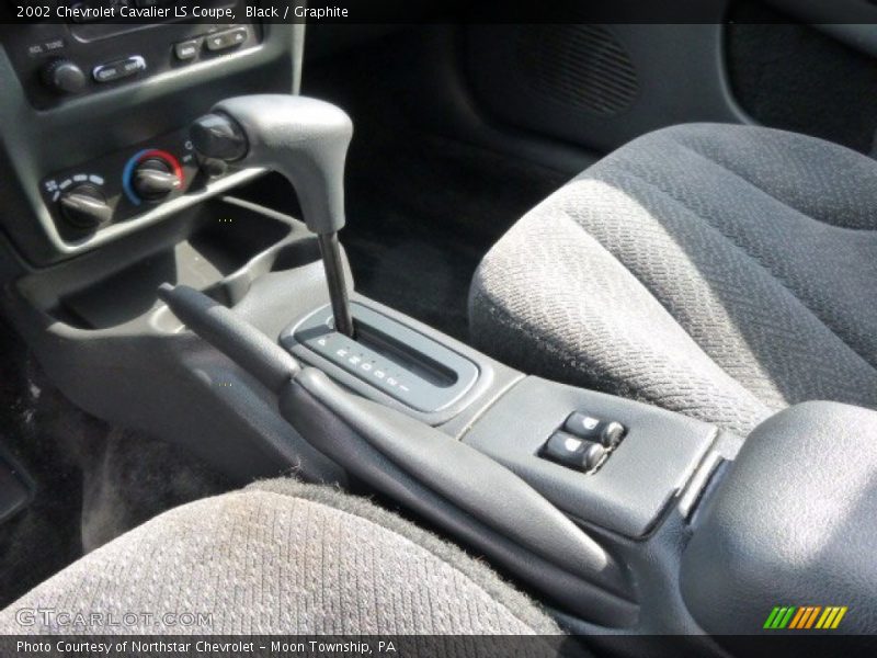 Black / Graphite 2002 Chevrolet Cavalier LS Coupe