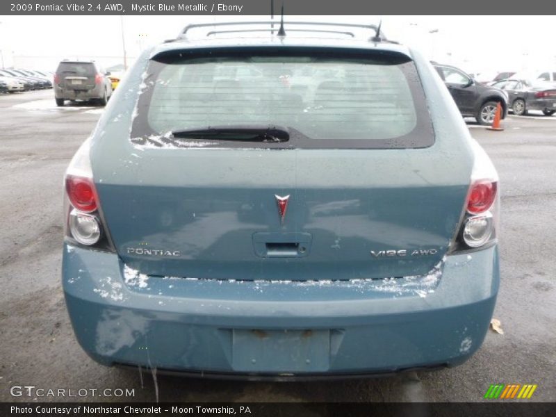 Mystic Blue Metallic / Ebony 2009 Pontiac Vibe 2.4 AWD