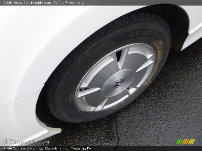Taffeta White / Ivory 2008 Honda Civic Hybrid Sedan