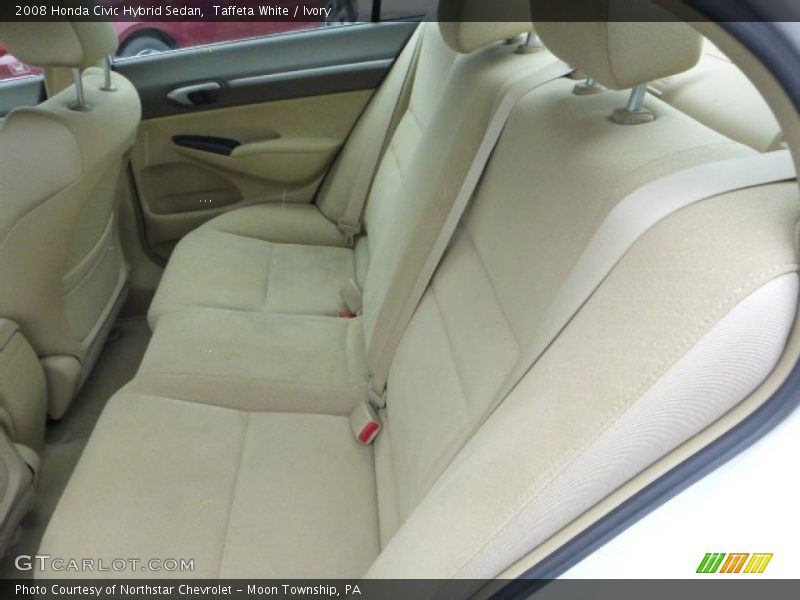 Taffeta White / Ivory 2008 Honda Civic Hybrid Sedan