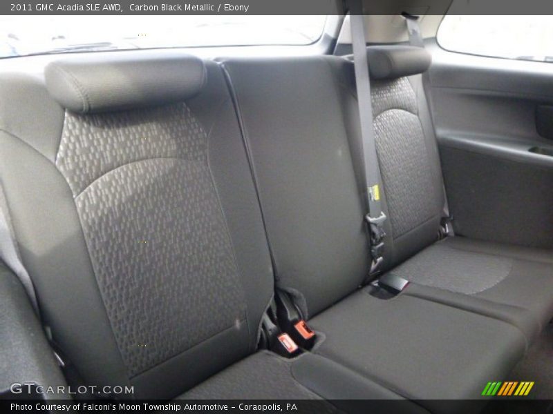 Carbon Black Metallic / Ebony 2011 GMC Acadia SLE AWD