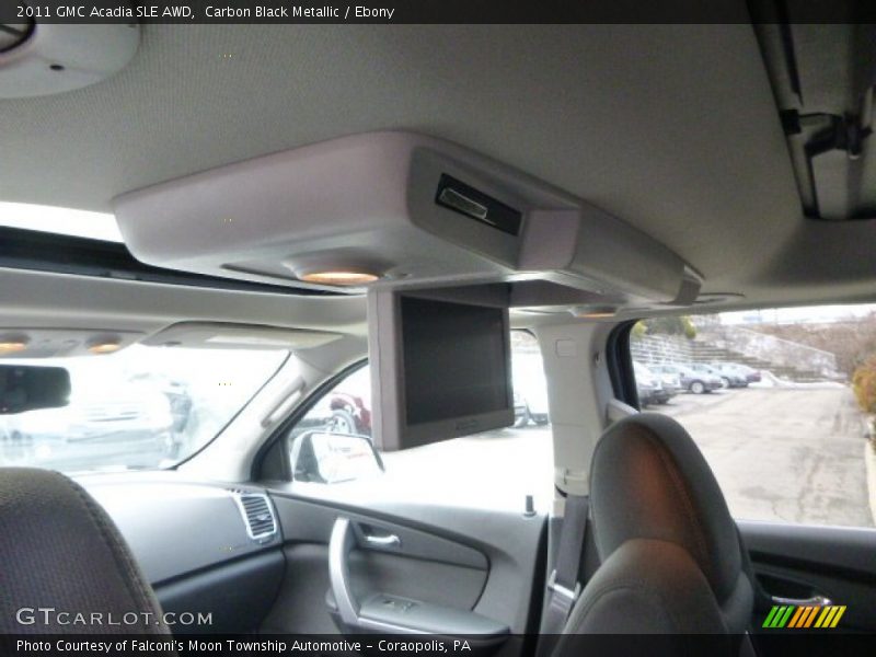 Carbon Black Metallic / Ebony 2011 GMC Acadia SLE AWD