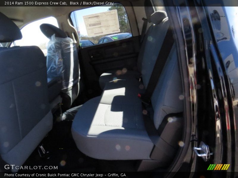Black / Black/Diesel Gray 2014 Ram 1500 Express Crew Cab