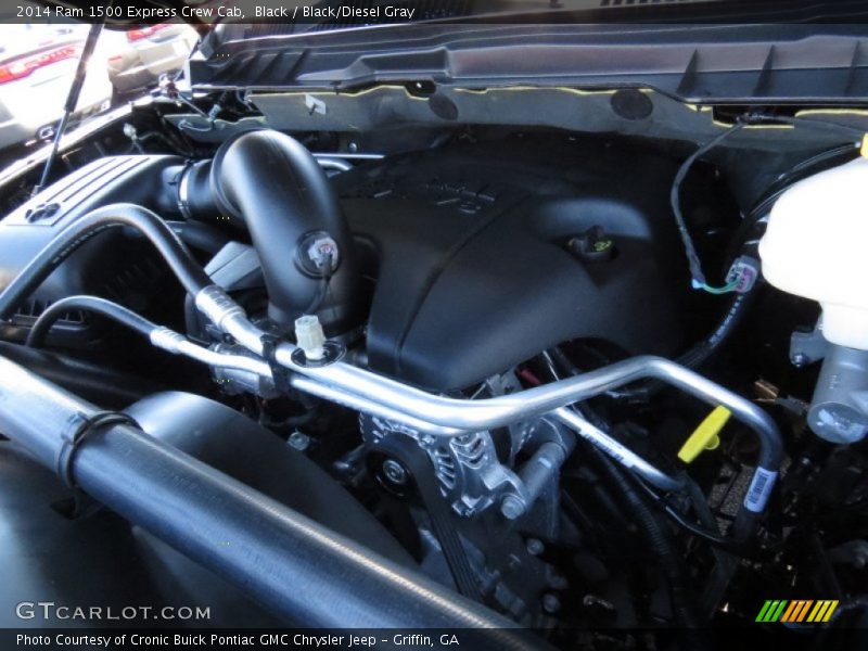Black / Black/Diesel Gray 2014 Ram 1500 Express Crew Cab