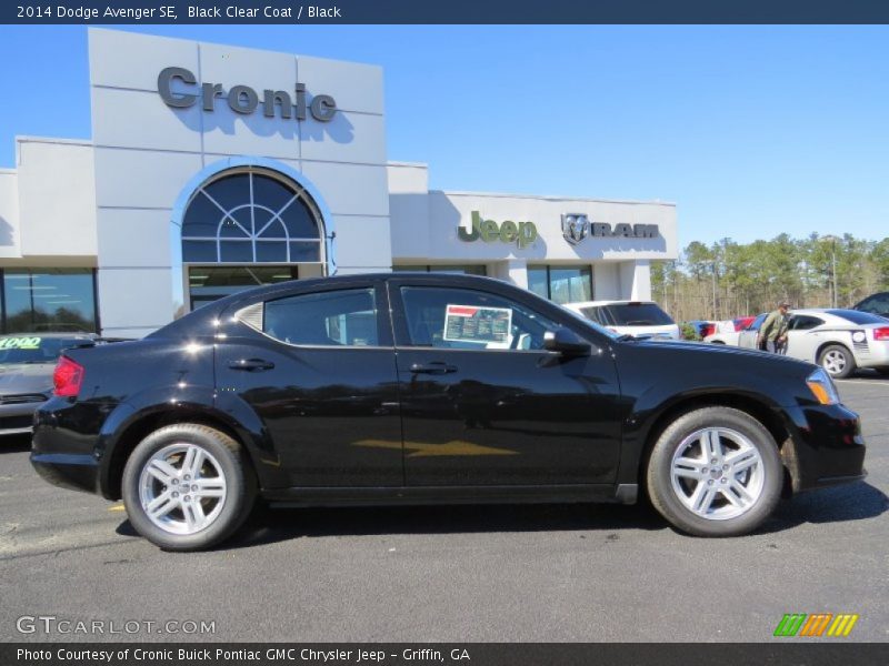 Black Clear Coat / Black 2014 Dodge Avenger SE