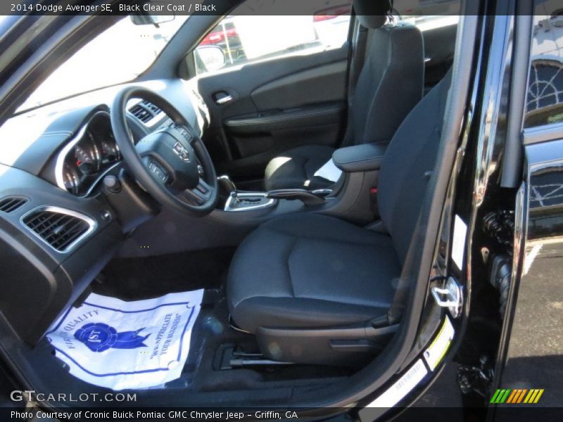 Black Clear Coat / Black 2014 Dodge Avenger SE