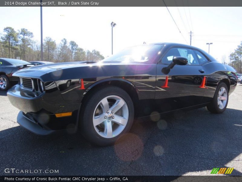 Black / Dark Slate Gray 2014 Dodge Challenger SXT