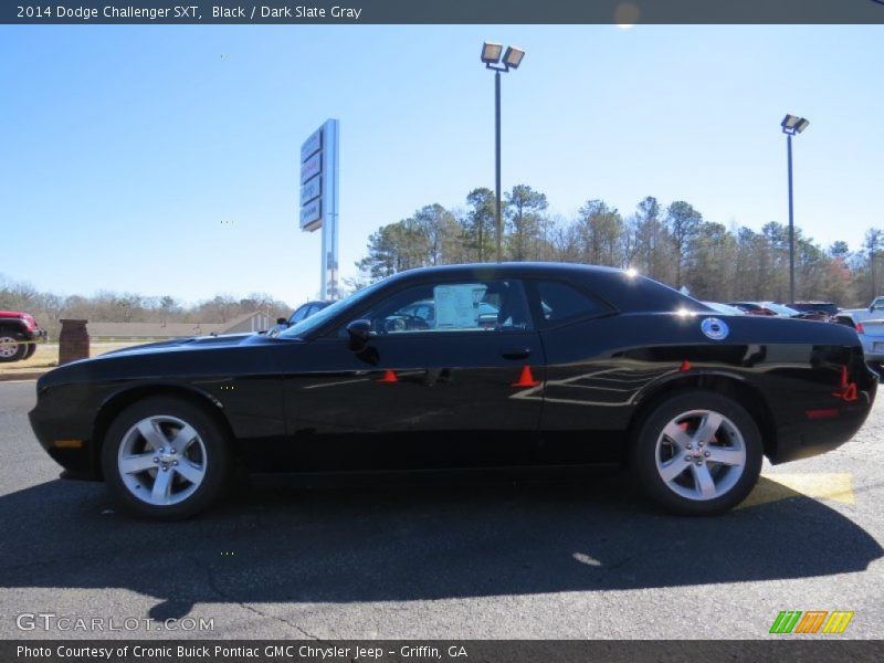 Black / Dark Slate Gray 2014 Dodge Challenger SXT
