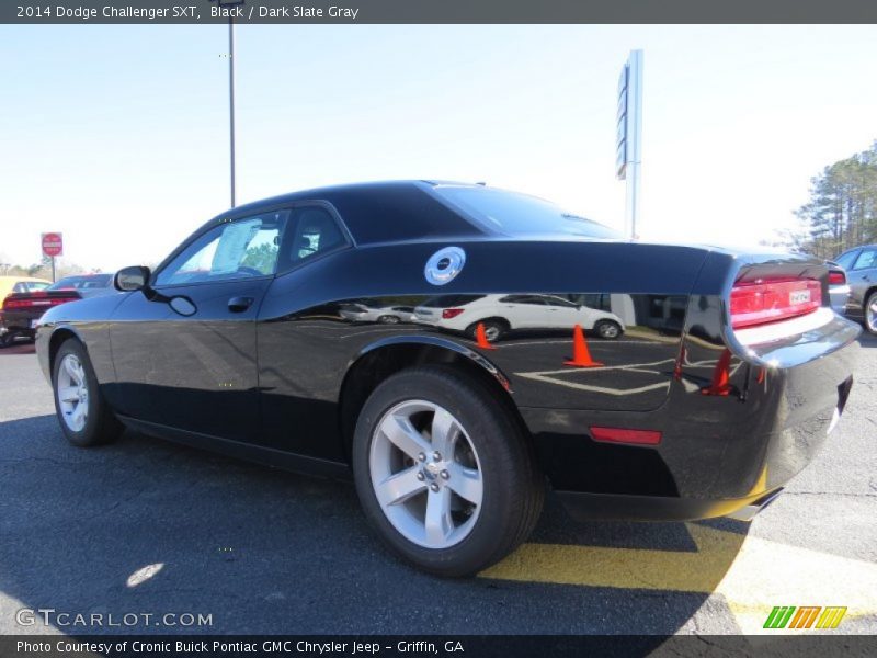 Black / Dark Slate Gray 2014 Dodge Challenger SXT