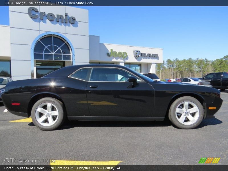 Black / Dark Slate Gray 2014 Dodge Challenger SXT