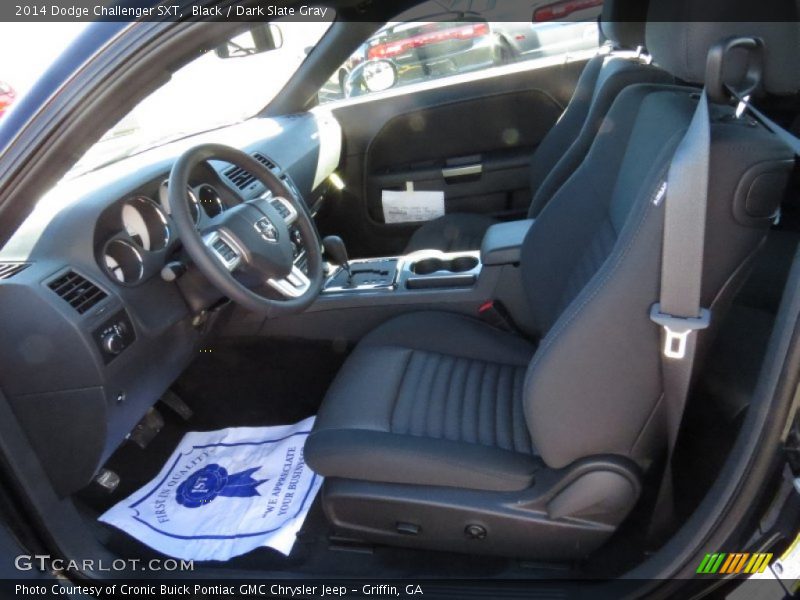 Black / Dark Slate Gray 2014 Dodge Challenger SXT