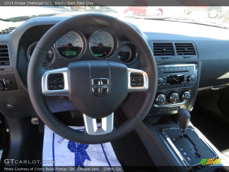 Black / Dark Slate Gray 2014 Dodge Challenger SXT