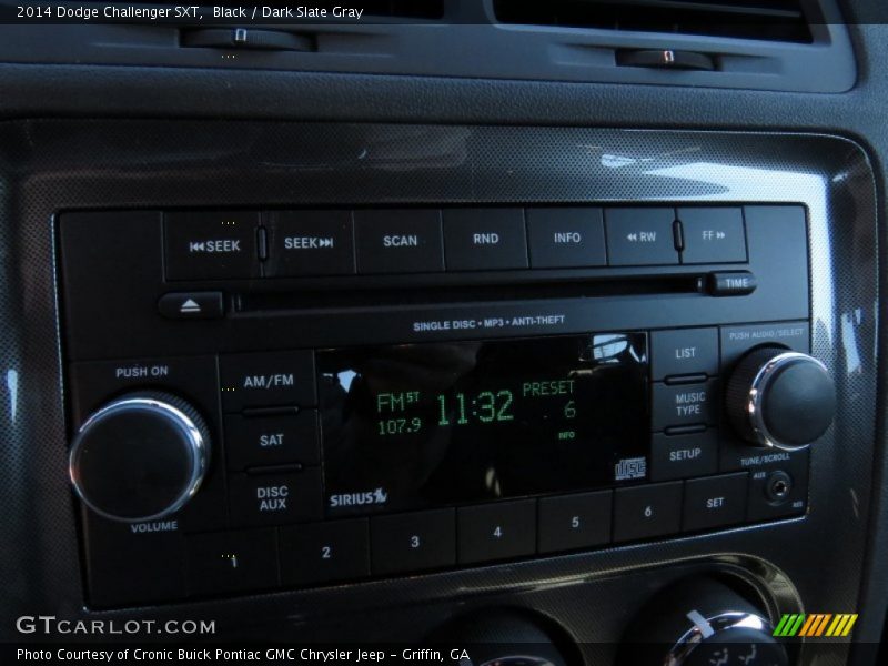 Black / Dark Slate Gray 2014 Dodge Challenger SXT