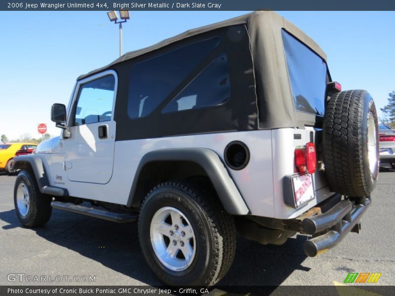 Bright Silver Metallic / Dark Slate Gray 2006 Jeep Wrangler Unlimited 4x4