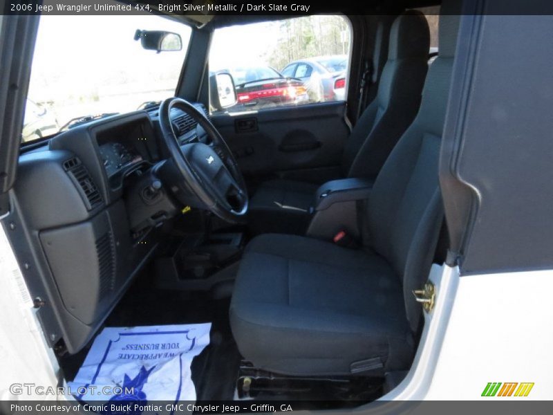Bright Silver Metallic / Dark Slate Gray 2006 Jeep Wrangler Unlimited 4x4