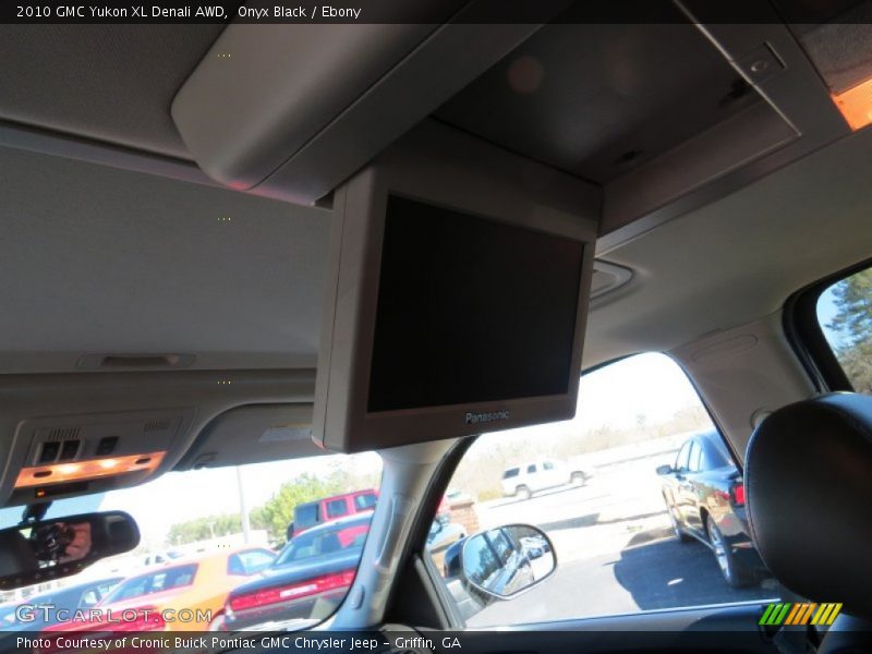 Onyx Black / Ebony 2010 GMC Yukon XL Denali AWD