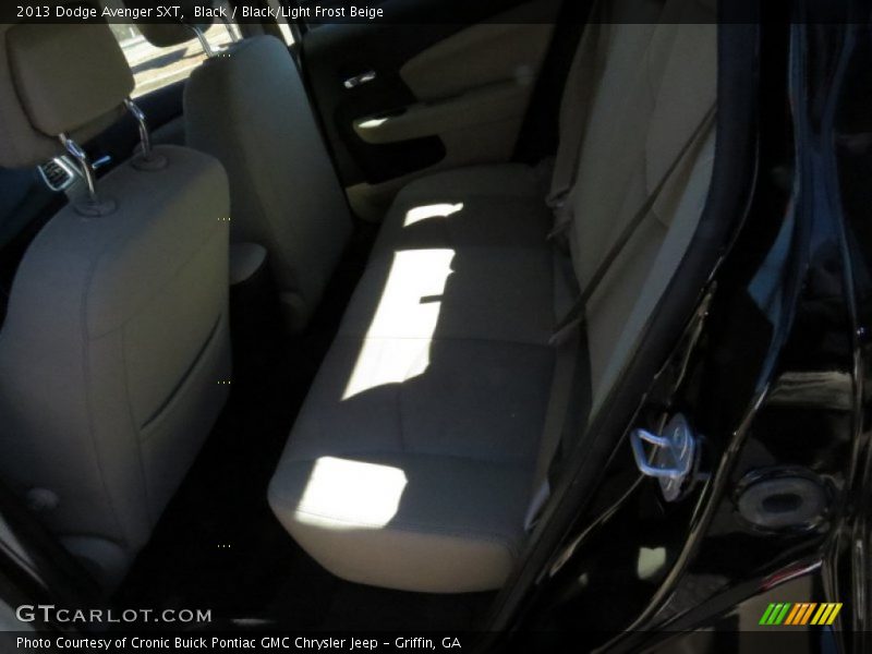 Black / Black/Light Frost Beige 2013 Dodge Avenger SXT