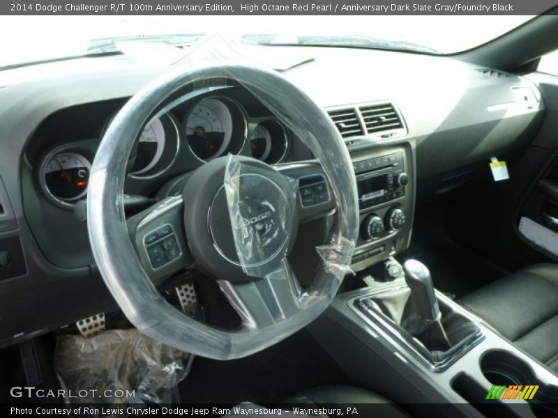 High Octane Red Pearl / Anniversary Dark Slate Gray/Foundry Black 2014 Dodge Challenger R/T 100th Anniversary Edition