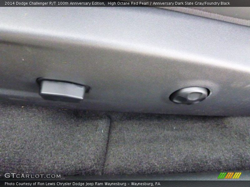 High Octane Red Pearl / Anniversary Dark Slate Gray/Foundry Black 2014 Dodge Challenger R/T 100th Anniversary Edition