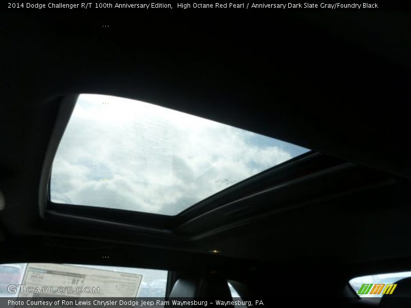 High Octane Red Pearl / Anniversary Dark Slate Gray/Foundry Black 2014 Dodge Challenger R/T 100th Anniversary Edition