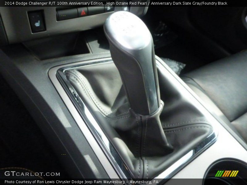 High Octane Red Pearl / Anniversary Dark Slate Gray/Foundry Black 2014 Dodge Challenger R/T 100th Anniversary Edition
